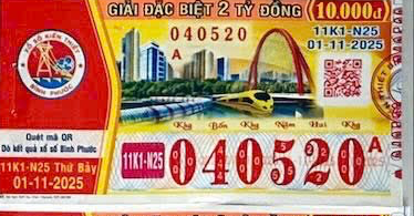 Bình Phước, 01/11/2025, 040520