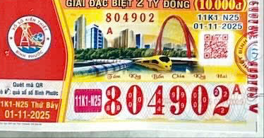 Bình Phước, 01/11/2025, 804902